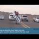 Latest Saudi Hooning Craze Is Insane 'Sidewalk Skiing'